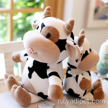 Симпатичные мягкие плюшевые игрушки корова